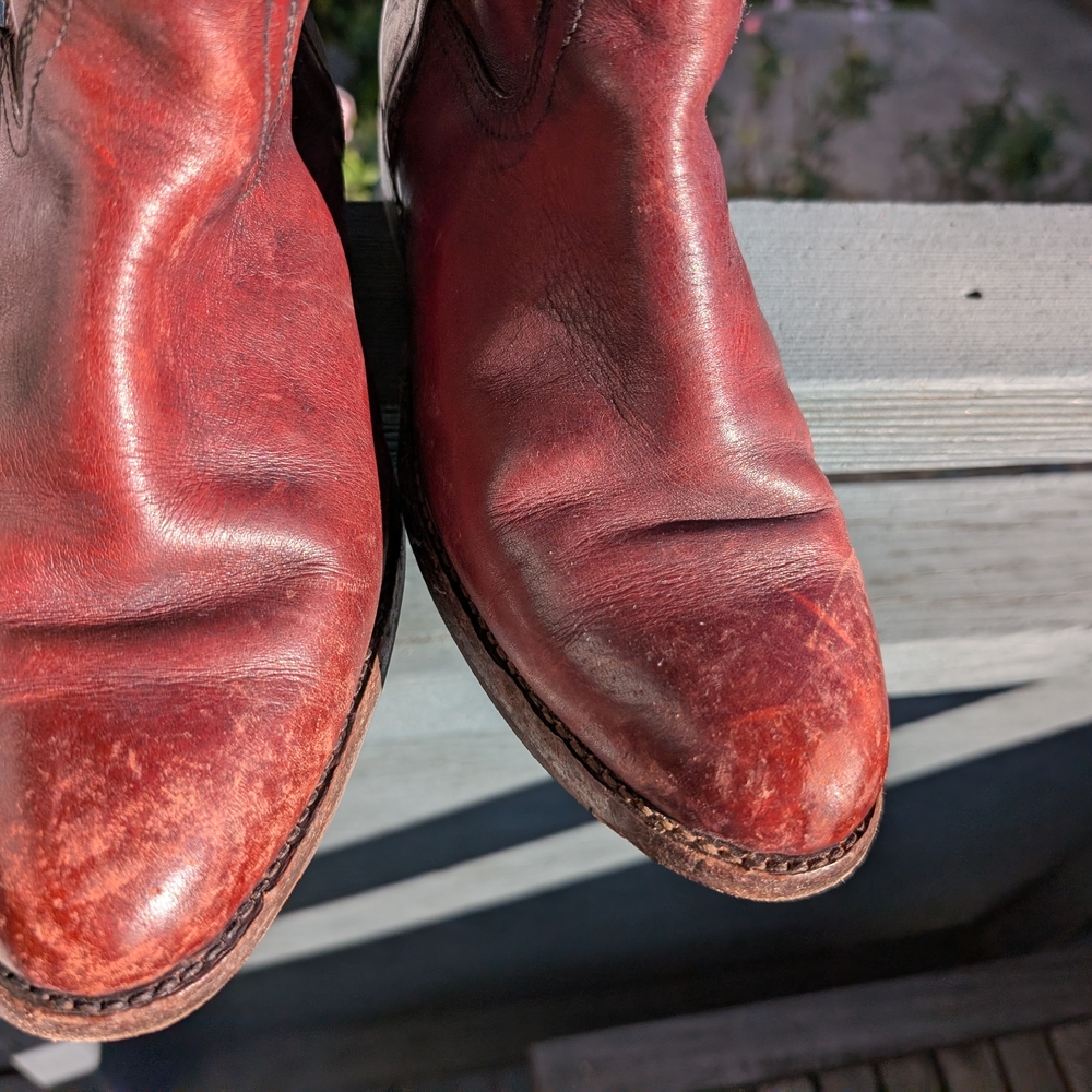 Frye Women's Heeled Boots - Rich Brown